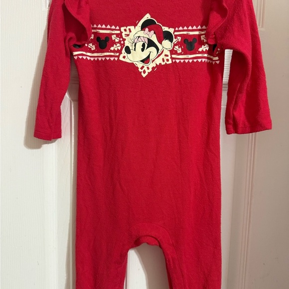 Disney Minnie Mouse Christmas Romper - Picture 4 of 8
